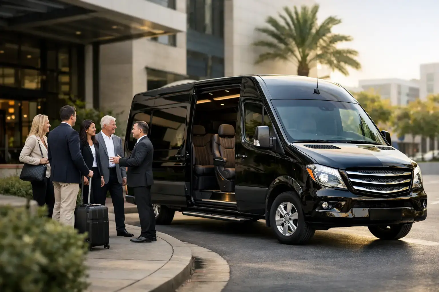 Sprinter Van Chauffeur Service for Group Travel
